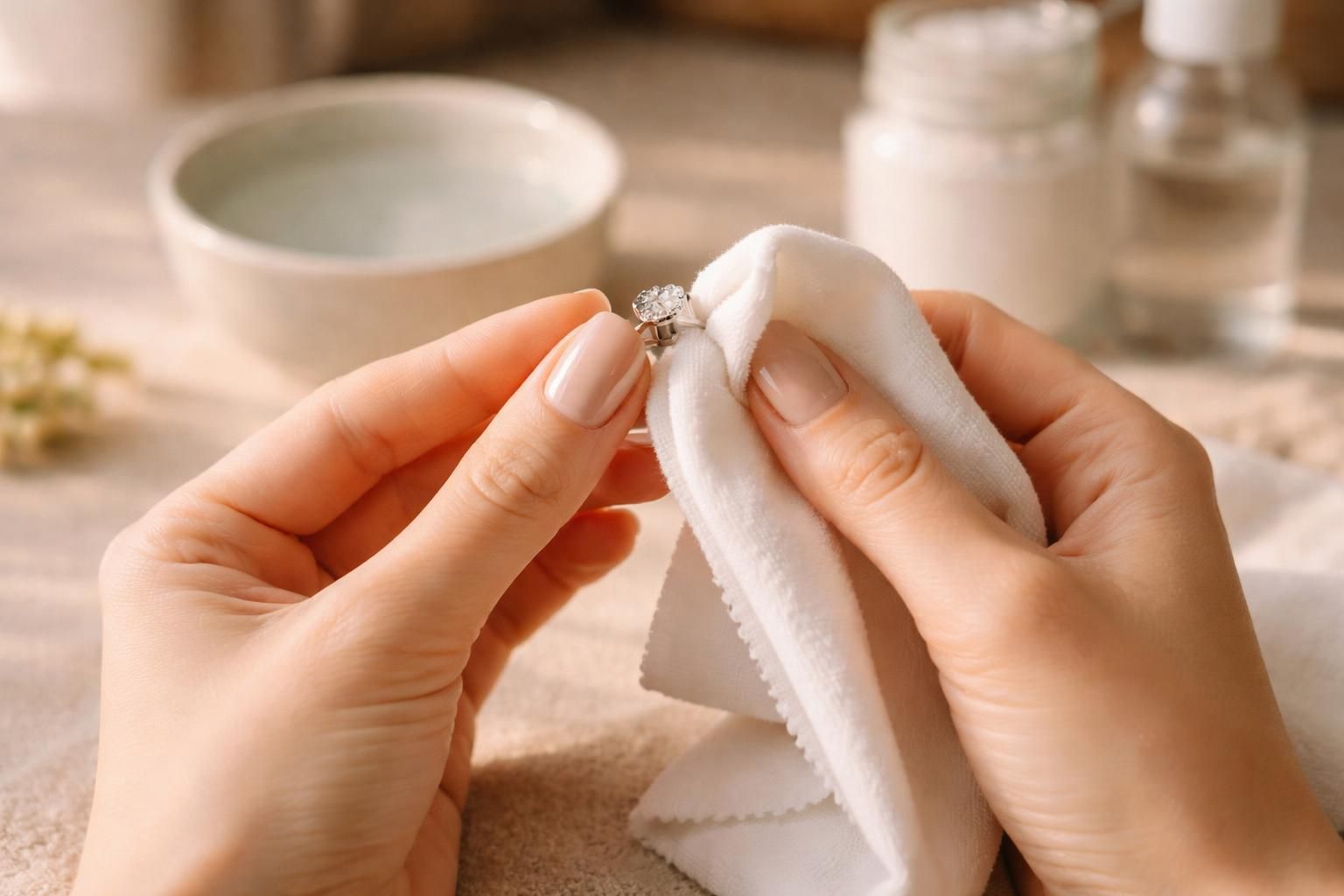 découvrez nos conseils pratiques pour nettoyer un bijou en argent en douceur, sans le rayer ni l’abîmer, et lui redonner tout son éclat facilement.