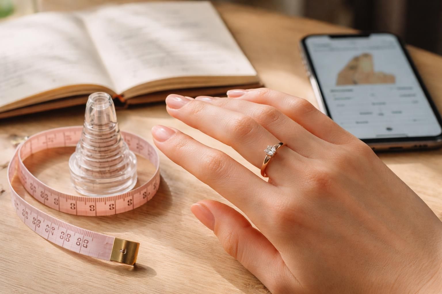 découvrez nos conseils pratiques pour choisir la taille parfaite d'une bague de fiançailles sans connaître la mesure exacte, afin de faire le bon choix en toute confiance.