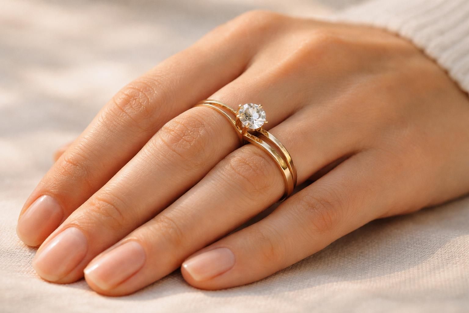 découvrez dans quel ordre porter votre alliance et votre bague de fiançailles pour un style élégant et respectueux des traditions.