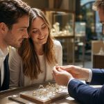découvrez les questions essentielles à poser à un bijoutier avant d'offrir une bague de demande en mariage, pour choisir le bijou parfait qui symbolisera votre engagement.