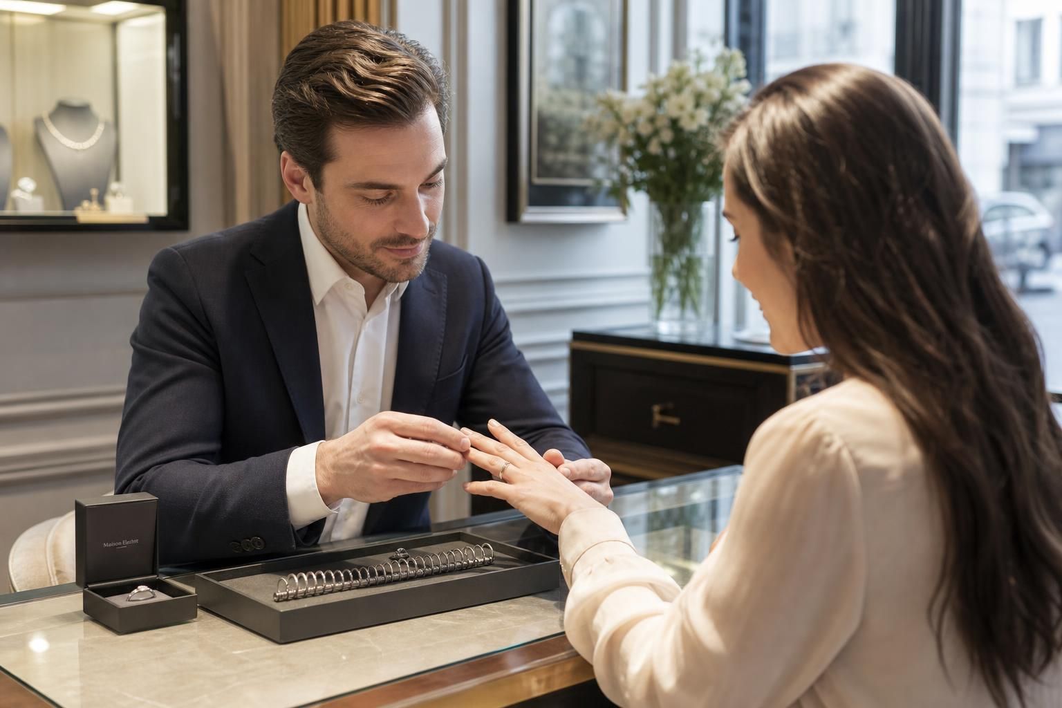 découvrez les questions essentielles à poser à un bijoutier avant d'offrir une bague de demande en mariage pour faire le meilleur choix.